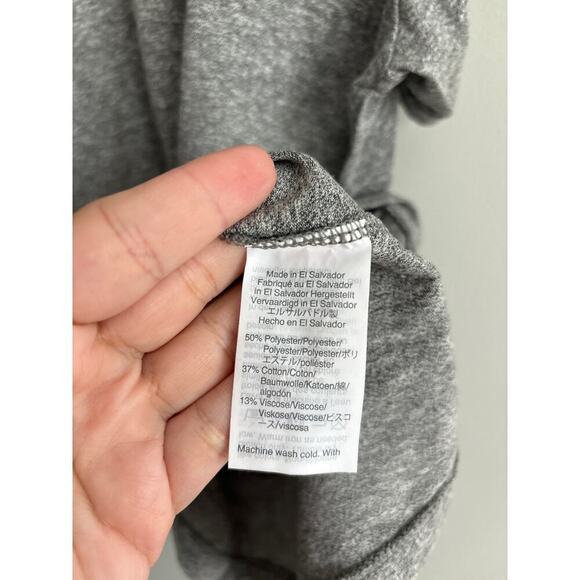 NWT Madewell Triblend Ex-Boyfriend Tee In Gray Size 2X - Picture 2 of 5